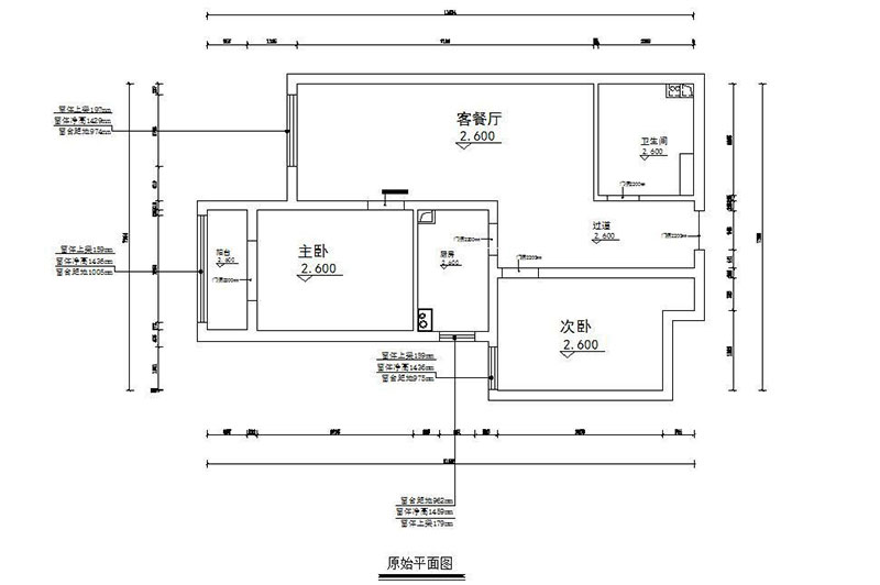 京兆府北歐風格戶型圖裝修效果圖