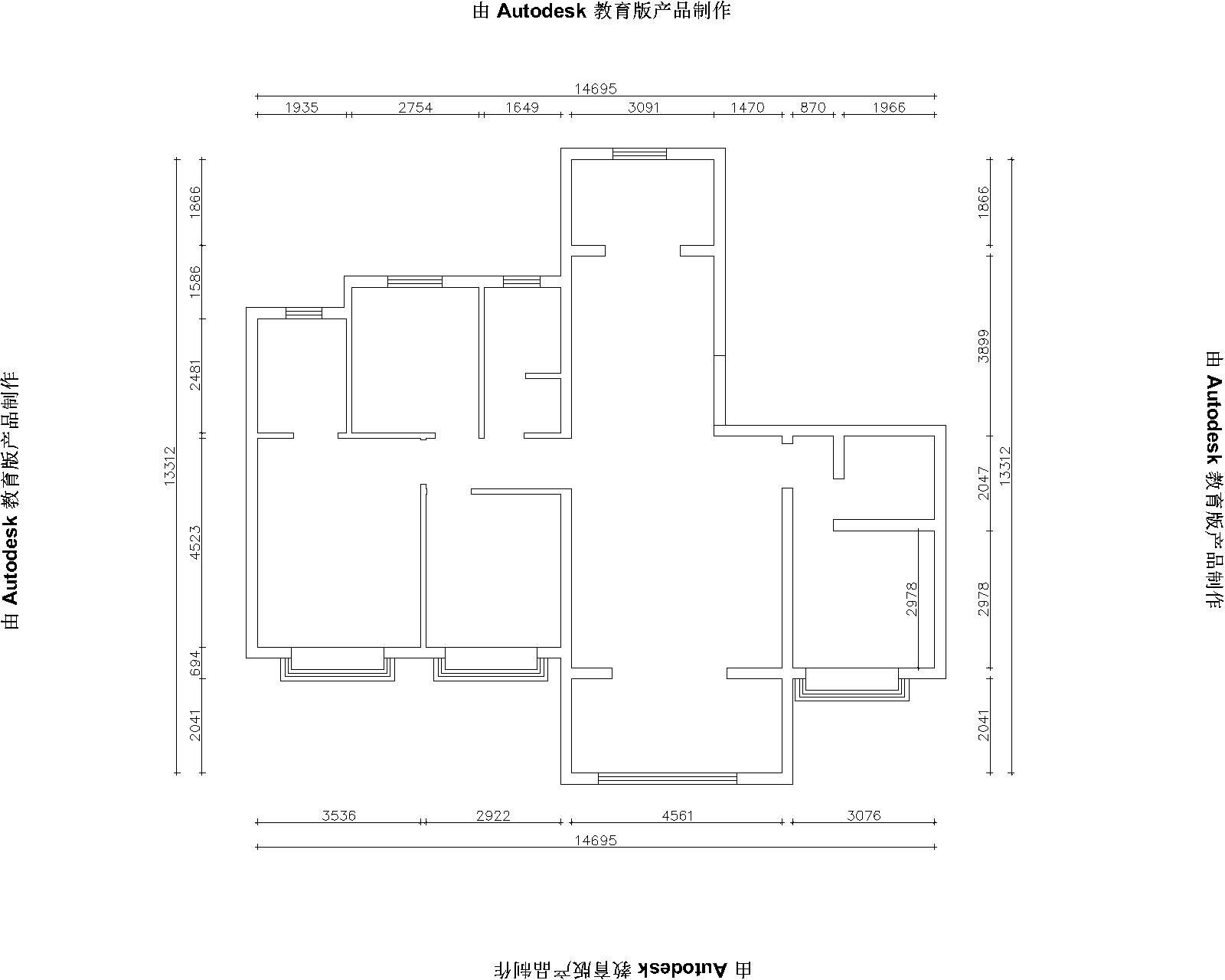 遠洋晟庭新中式風格戶型圖裝修效果圖